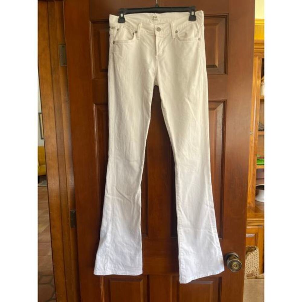 Citizens of Humanity flare white jeans size 26